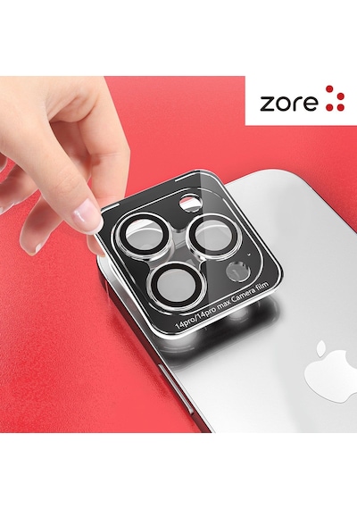 Apple Uyumlu iPhone 13 Mini Kamera Koruyucu Safir Cam Metal A Kalite İnce Slim Cl12