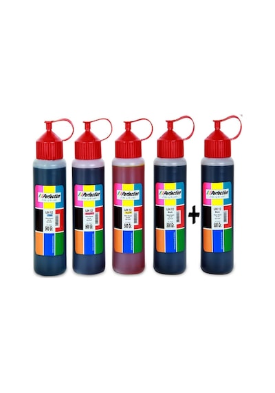 Perfection Hp Uyumlu Hp Smart Tank 580 530 520 585 4 Renk Mürekkep Dolum Seti 5x500 Gr.