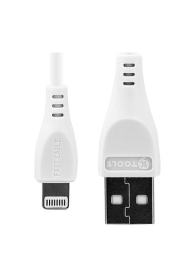 Ktools Eco 2A 1 Metre Beyaz Lıghtnıng Data Kablo