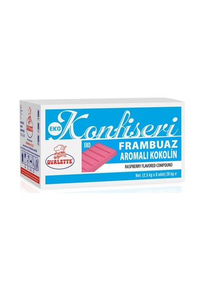 Ovalette Frambuaz Aromalı Eko Konfiseri 2.5 Kg