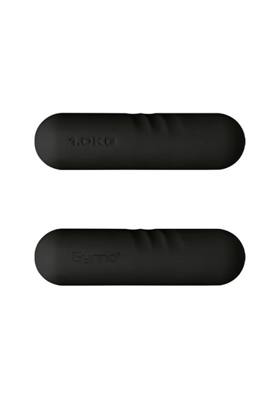 Gymo Pro Series Silikon Dambıl 2x1kg Siyah