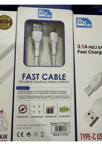 3.1 Type-c Hızlı Şarj Kablosu