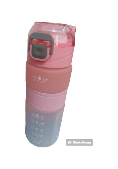Taros Color Rainbow Matara 600 Ml Pembe Kapaklı