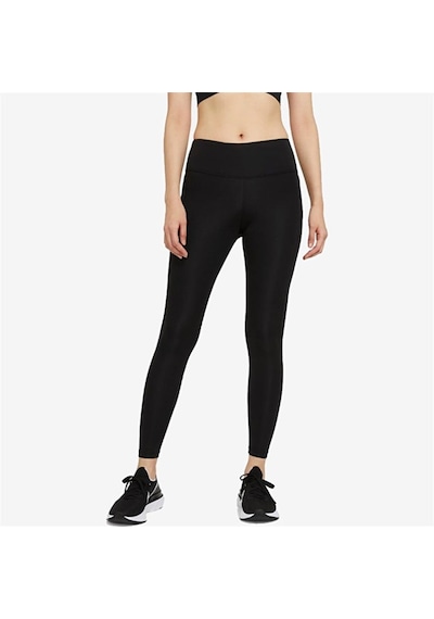 Nike W Nk Df Fast Tght Kadın Tayt SiYAH
