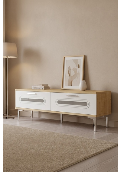 Tsa1220dbs Rany Tv Sehpası Safirmeşe-beyaz-silver 120cm Safirmeşe - Beyaz - Gümüş Tsa1220dbs Rany Tv Sehpası Safirmeşe-beyaz-silver 120cm Safirmeşe - Beyaz - Gümüş