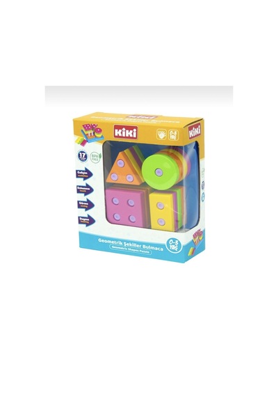 Eğitici Geometrik Şekiller Bulmaca + Eğitici Bultak Küp + Eğitici Halkalar Zeka Geliştirici Set