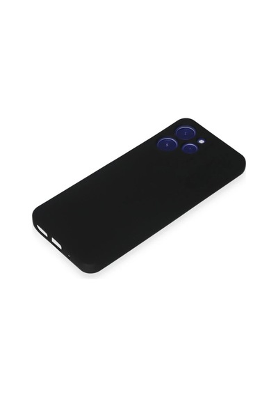 Xiaomi Redmi 12 Kılıf Nano İçi Kadife Silikon - Siyah 0.2M-Çok Renkli