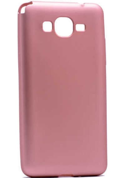 Samsung Uyumlu Galaxy J2 Prime Kılıf Zore Premier Silikon Kapak Rose Gold