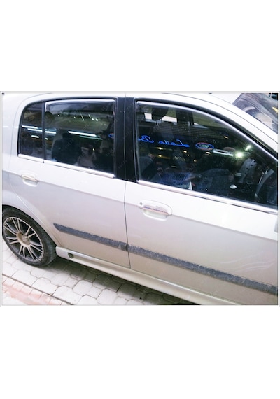 Hyundai Getz Krom Cam Çıtası 6 Prç. 2002 Üzeri P. Çelik