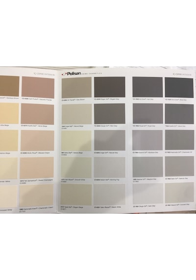 Polisan Elegans Extra Yarımat Antibakteriyel Küf Önleyici Boya (454675329)