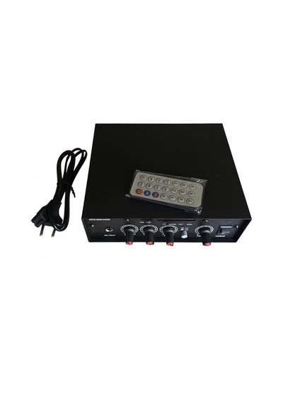 100v Octai Anfi Ve 4 Adet 13 Cm Alçıpan Tavan Hoparlör Seti