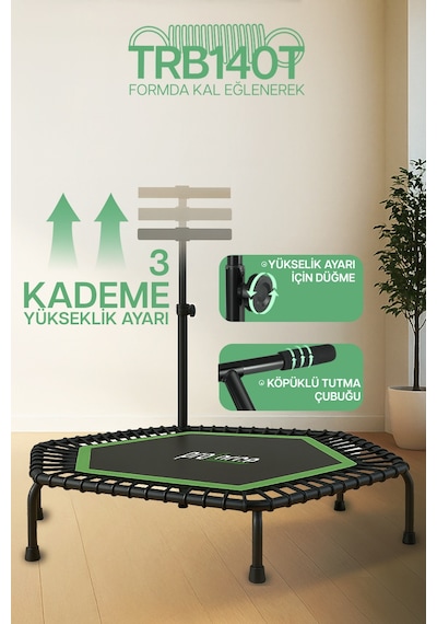 Proforce Trambolin 140 Cm Tutacaklı Trb140t