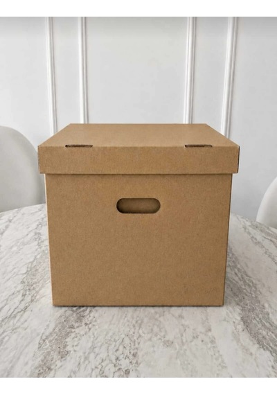 Klasör Arşiv Kolisi 33 44 29cm 10 Adet Çift Oluk Sert Kraft Karton