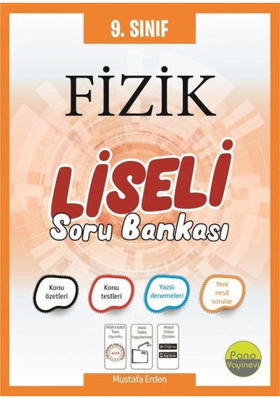 Pano Yayınları 9. Sınıf Fizik Liseli Soru Bankası Yni