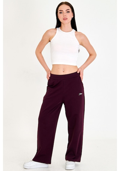 Trendhill Kadın Mürdüm Geniş Paça Cepli Beli Lastikli Yüksek Bel Iki Iplik Eşofman Altı Mrd5609 Trendhill Kadın Mürdüm Geniş Paça Cepli Beli Lastikli Yüksek Bel Iki Iplik Eşofman Altı Mrd5609