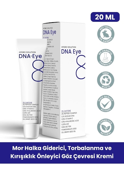 Procsın Hydro Solutıon Dna Eye  Ve Mor Halkalara Karşı Göz Çevresi Yenileyici Krem 20 ML