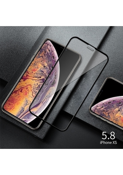 Apple Uyumlu   iPhone Xr Ekran Koruyucu 9D Tam Kaplayan Kavisli