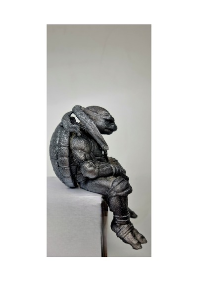 Ninja Turtles Oturan Figür 10 Cm Ninja Kaplumbağalar Oturan Figür