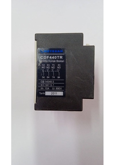 Metesan Cdf440tr Yardımcı Kontak Blok