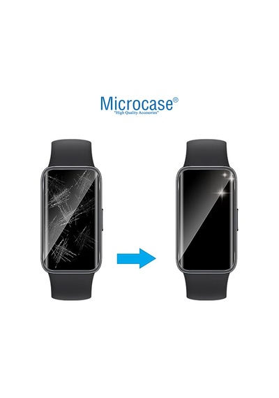 Huawei Band 8 İçin Tpu Ekran Koruma Filmi - Şeffaf Al3384