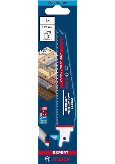 Bosch Expert S 967 Xhm Ahşap-metal 150 Mm Panter Testere 1'li 2608900396