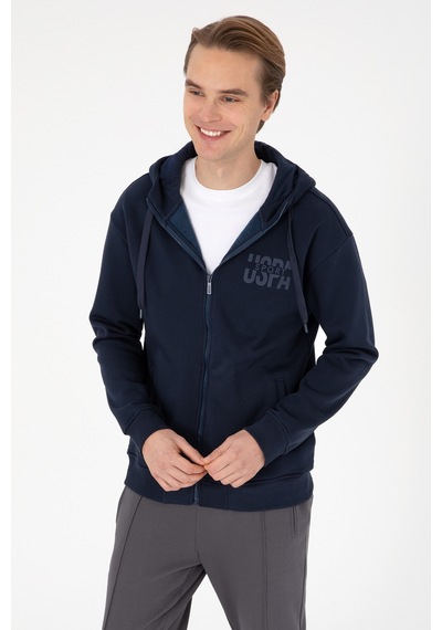 U.s. Polo Assn. Erkek Lacivert Hırka Örme 50315757-vr033 Lacıvert