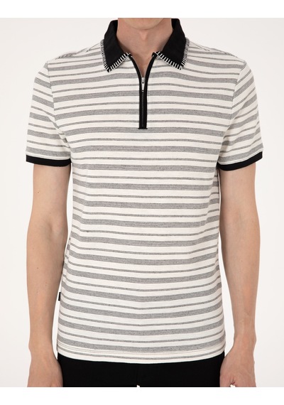 Pierre Cardin Erkek Bej Tişört 50306085-vr011 Bej