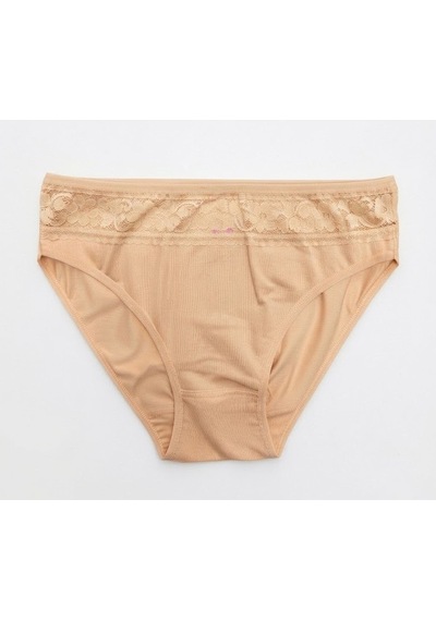 12 Adet Özten Bayan Modal Dantelli Bikini Külot 210 Ten