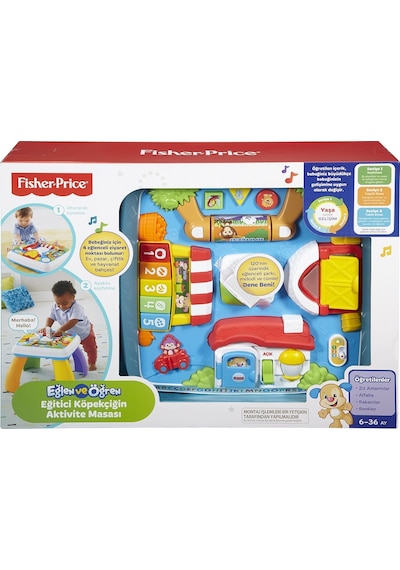 Fisher Price L&L Eğitici Köpekçiğin Aktivite Masası