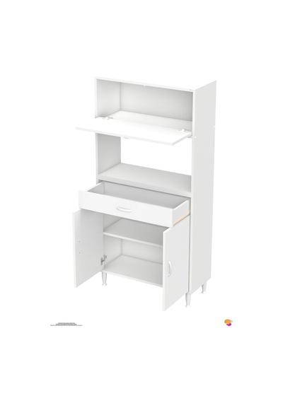 Vio 85 Cm 1 Fırın Veya Mikrodalga Dolabı Çekmeceli Kapaklı Çok Amaçlı Mutfak Dolabı Beyaz Vio 85 Cm 1 Fırın Veya Mikrodalga Dolabı Çekmeceli Kapaklı Çok Amaçlı Mutfak Dolabı Beyaz