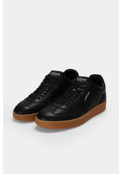 Lufian 111230255 Oscar Sneaker Erkek Deri Ayakkabı Siyah