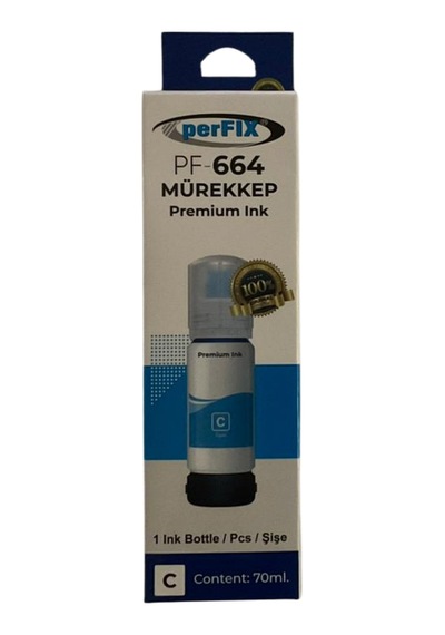 Perfıx Pf T6642 - 6732 Mavi Şişeli Mürekkep 70 Ml Diğer