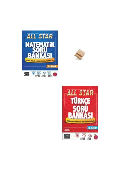 Newton Lgs 2027 8. Sınıf All Star Matematik Ve Türkçe Soru Bankası + Telefon Standı
