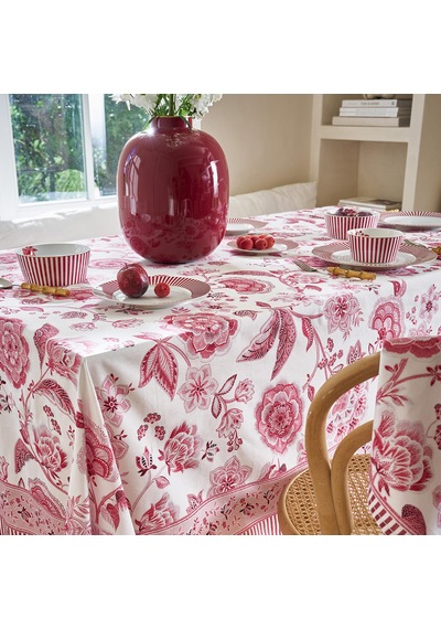 Pembe Porselen Yemek Tabağı 26,5 Cm
