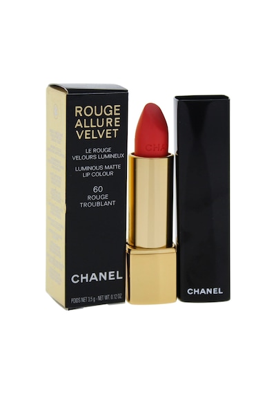 Chanel Rouge Allure Velvet Luminous Mat Ruj 60 Rouge Troublant