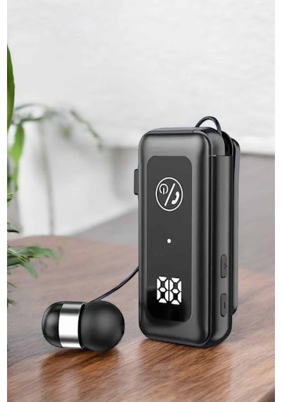 Kablolu Bluetooth Kulaklık Kulak İçi Stereo Mikrofonlu Dijital Göstergeli Dijital Göstergeli Kulak İçi