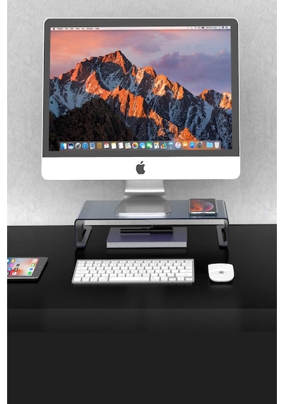 Çok Amaçlı Monitör Yazıcı Notebook Standı-Metal