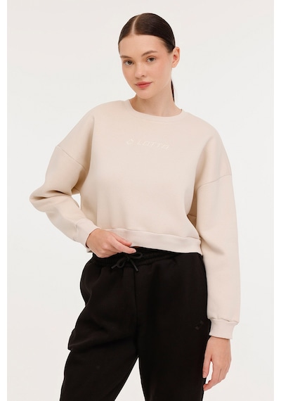 Lotto W-leblanc C Neck Swt 4pr Bej Kadın Sweatshirt 000000000101925209 Bej