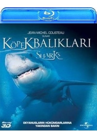 Sharks - Köpekbalıkları 3D+ 2D Blu-Ray Tek Disk