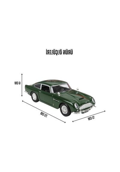Diecast Metal Model Araba, Aston Martin Db5, 1:24 Ölçek