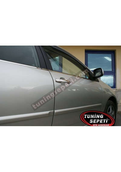 Toyota Corolla Uyumlu 2002 - 2006 Kapı Kolu Paslanmaz Çelik