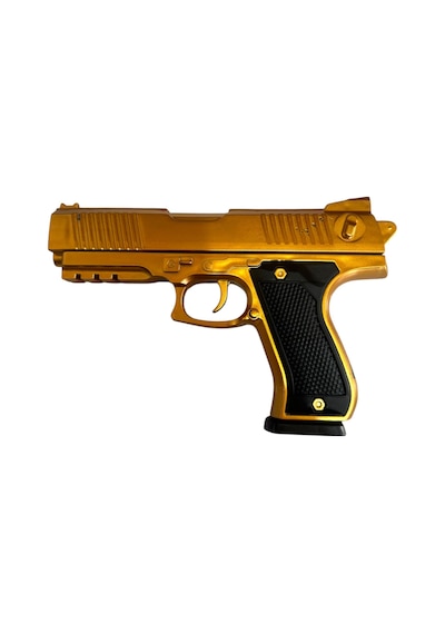 Boncuk Atan Tabanca 2 Adet Gold+ 10 Paket Boncuk Gold