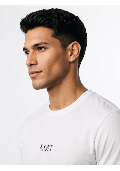 LOFT Regular Fit Erkek Tshirt K.kol Lf2042728 Q1.v1 Beyaz