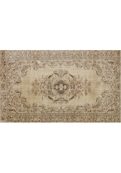 Gerçek El Dokuma Eskitme Halı 164 X 276 Cm 9878