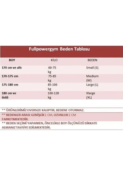 Full Power Gym Oversize Spor Eşofman Altı Kırmızı Çizgili Kırmızı