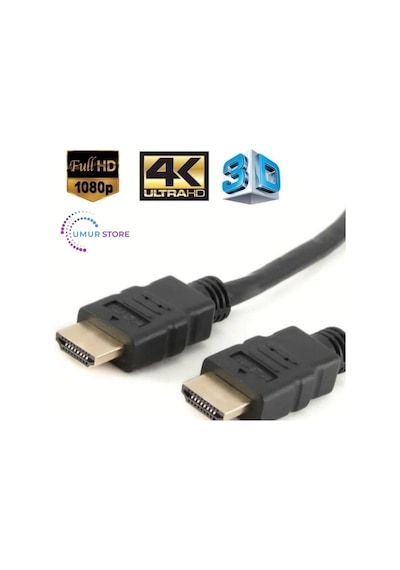 1.5 Metre 1.kalite 3d 4k Full Hd Hdmı Tv Uydu Alıcısı Kablosu 1.5 Metre 4k 3d Full Hd Hdmi Kablo Box Tv Ps3 Ps4 Ps5