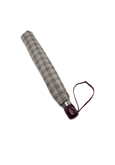 Baginn Snotline-april Kadın Şemsiye Otomatik Açılır 10telli Kapalı Boyut 40 CM 95 CM Çap Yeşil Ekose 001