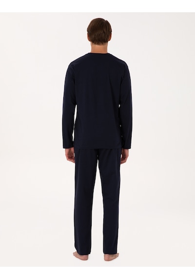 Pierre Cardin Erkek Lacivert Pijama Takım 50322570-200 Lacivert