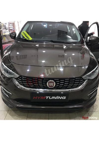 Fiat Egea Ön Ek, Tampon Karlığı Etek, Ön Bodykit Boyasız Abs Plas