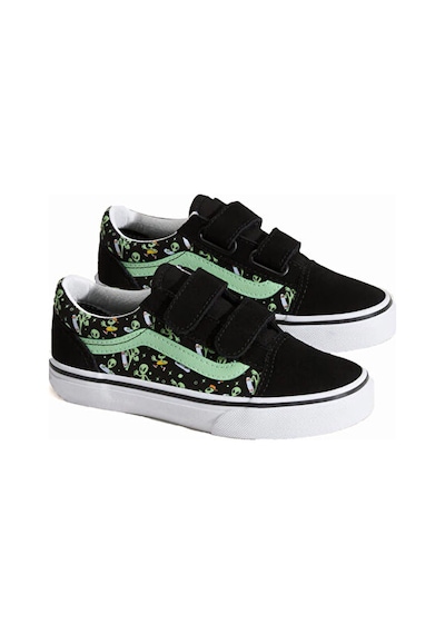 Vans Old Skool V Çocuk Günlük Ayakkabı Vn000cyayj71 Siyah Siyah